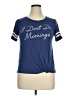 Moa Moa Blue Short Sleeve T-Shirt Size XL - photo 1