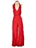 Ann Taylor Solid Red Jumpsuit Size 0 - photo 1