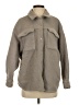 Fashion Nova 100% Polyester Gray Fleece Size S - photo 1