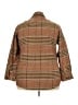 Millenium 100% Cotton Plaid Brown Coat Size 3X - photo 2