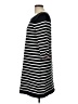 Talbots Stripes Black Casual Dress Size Lg Petite - photo 5