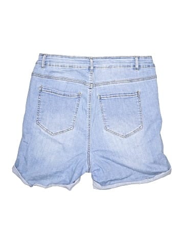 Wax Jean Denim Shorts (view 1)