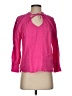 Evereve 100% Cotton Pink 3/4 Sleeve Blouse Size S - photo 1