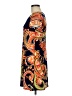 MSK Paisley Orange Casual Dress Size M (petite) - photo 5