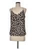 J.Crew Factory Store 100% Polyester Brown Tank Top Size 8 - photo 1