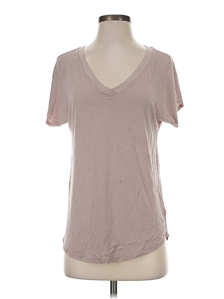Pre-owned Max Studio Short Sleeve T-shirt In Pink