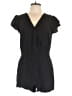 Ann Taylor LOFT Outlet 100% Rayon Solid Black Romper Size 10 - photo 1