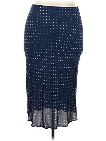Madewell Midi Slip Skirt in Polka Dot (view 1)