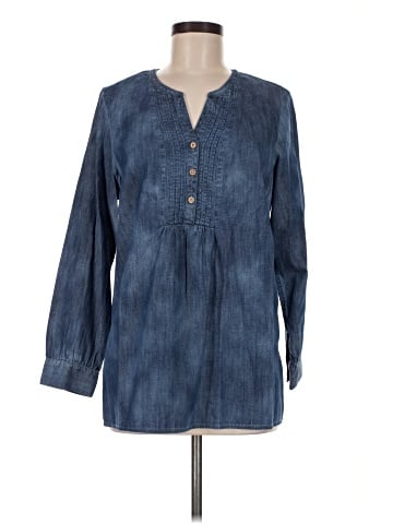 Purejill Long Sleeve Blouse (view 1)