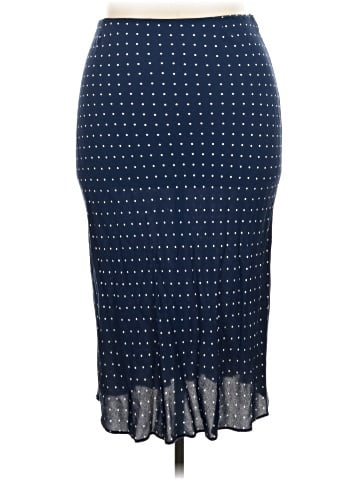 Madewell Midi Slip Skirt in Polka Dot (view 2)