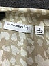 Susan Graver 100% Polyester Animal Print Ivory 3/4 Sleeve Blouse Size 16 - photo 7