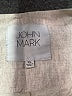 John Mark 100% Linen Floral Ivory Blazer Size XL - photo 6