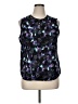 212 Collection 100% Polyester Black Sleeveless Blouse Size XL - photo 1
