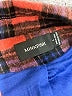 Minkpink Plaid Orange Coat Size L - photo 6