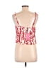 Rose + Olive 100% Polyester Red Sleeveless Top Size L - photo 2