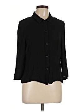 Eileen Fisher 3/4 Sleeve Button Down Shirt