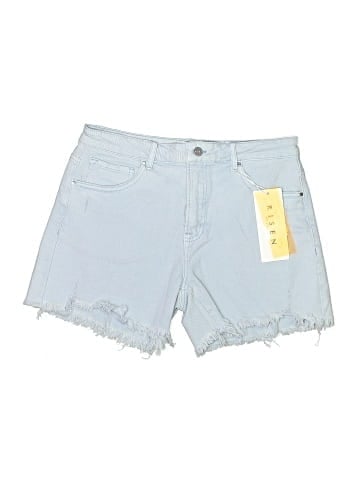 Risen Denim Shorts (view 1)