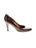 Arturo Chiang 100% Leather Brown Heels Size 7 1/2 - photo 1