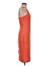 H&M Solid Orange Cocktail Dress Size 8 - photo 4