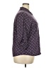 Eddie Bauer Polka Dots Purple 3/4 Sleeve Button-Down Shirt Size 2X - photo 4