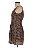 Freebird 100% Polyester Hearts Brown Casual Dress Size M - photo 5