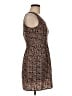 Freebird 100% Polyester Hearts Brown Casual Dress Size M - photo 4