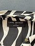 Lane Bryant 100% Polyester Animal Print Ivory Short Sleeve Blouse Size 18 - photo 7