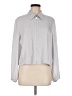 Theory 100% Triacetate Gray Long Sleeve Blouse Size M - photo 1