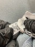 Emmelle Solid Gray Casual Pants Size L - photo 8