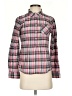 PrAna Plaid Pink Long Sleeve Button-Down Shirt Size XS - photo 1