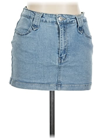Shein Denim Skirt (view 1)
