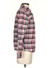 PrAna Plaid Pink Long Sleeve Button-Down Shirt Size XS - photo 4