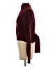 Toccin Color Block Burgundy Wool Pullover Sweater Size S - photo 5