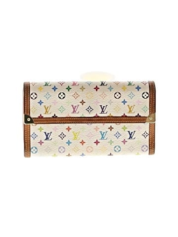 Louis Vuitton White Monogram Multicolore Porte-Tresor International Wallet (view 1)