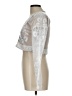 Altar'd State 100% Nylon Silver Long Sleeve Blouse Size L - photo 5