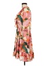 Taylor 100% Polyester Floral Pink Cocktail Dress Size 8 - photo 5