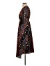 Shein 100% Polyester Print Black Cocktail Dress Size 4 - photo 5