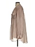 Zoa 100% Polyester Tan Long Sleeve Blouse Size S - photo 5