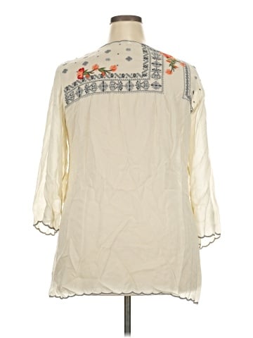 Johnny Was 3/4 Sleeve Blouse (view 2)