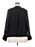 CeCe 100% Polyester Black Long Sleeve Blouse Size XXL - photo 2