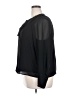 CeCe 100% Polyester Black Long Sleeve Blouse Size XXL - photo 5