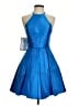 B. Darlin 100% Polyester Blue Cocktail Dress Size 5 - 6 - photo 1