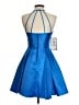 B. Darlin 100% Polyester Blue Cocktail Dress Size 5 - 6 - photo 2