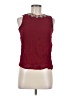 Zara Basic Burgundy Sleeveless Blouse Size M - photo 1