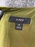 J.Crew 100% Polyester Solid Green Casual Dress Size 14 - photo 7