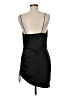 Topshop 100% Polyester Black Cocktail Dress Size 6 - photo 2
