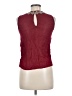 Zara Basic Burgundy Sleeveless Blouse Size M - photo 2