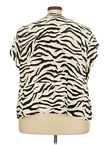 RACHEL Rachel Roy Short Sleeve Blouse (view 2)