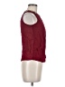 Zara Basic Burgundy Sleeveless Blouse Size M - photo 4
