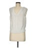Mable White Sweater Vest Size M - photo 1